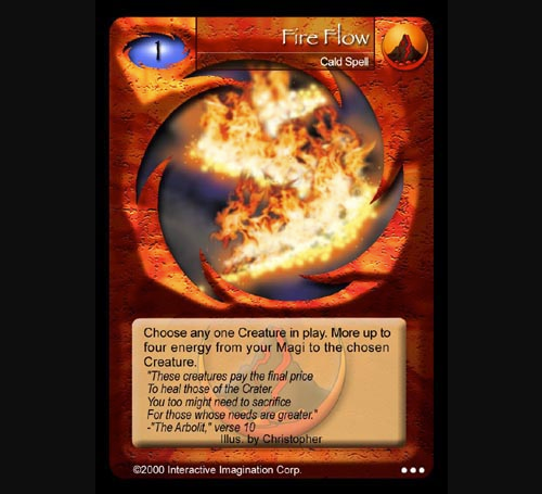 Fire Flow - Foil